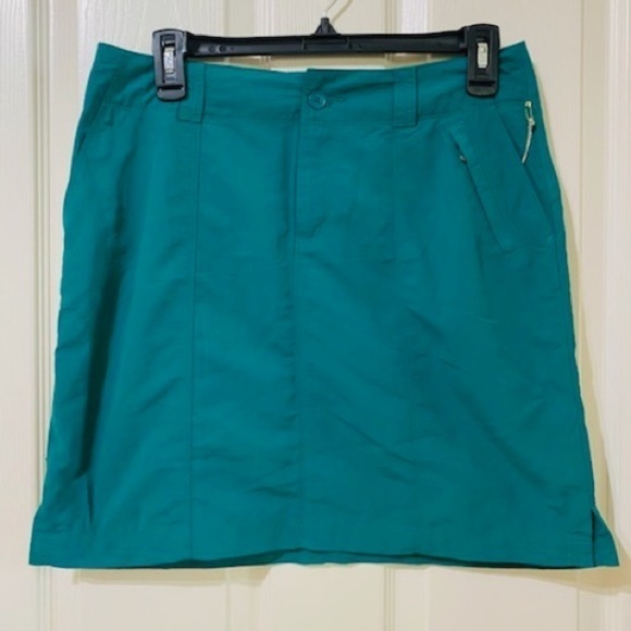 Royal Robbins New Size 4 Backcountry Stretch Ripstop Skirt Green Woodland Fern - Picture 1 of 7